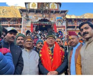 CM Dhami reached Badrinath before the Prime Minister’s visit, took stock of the preparations