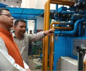 Chief Minister Dhami inspected Lohiahead Power House, gave instructions to operate it with full capacity.