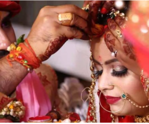 A marriage like this… First, both of them got beaten up, in the Panchayat, the lover filled vermilion on the demand of his girlfriend.