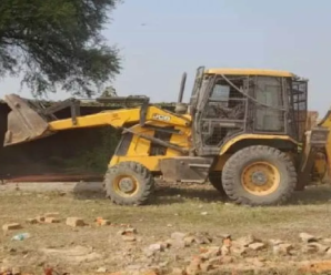 Dhami government’s bulldozer ran on illegal madrassas running in the forest, after the truth came to light, CM office and Home Department took cognizance