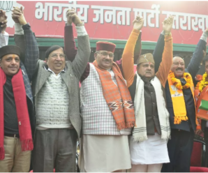 Congress leader again joins BJP, Shailendra Rawat returns home after 12 years; Party’s claim – about two and a half thousand people took membership