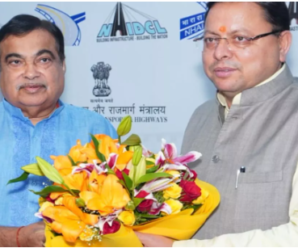 CM Dhami met Nitin Gadkari, Mussoorie and Dehradun got the gift of roads; Will get relief from jam
