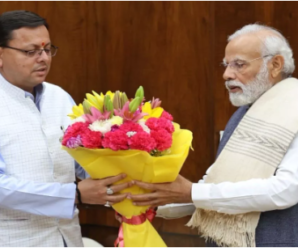 CM Dhami was overjoyed to see lotus blooming on all five seats… Said a big thing about PM Modi