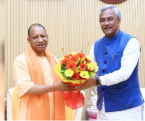 Trivendra Singh Rawat met CM Yogi, submitted the proposal of this project; 85 villages of UP and 78 villages of Haridwar will benefit
