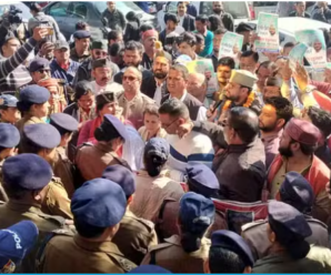 Hunger strike over land law and domicile, police stopped Mohit Dimri, force deployed at martyr’s memorial