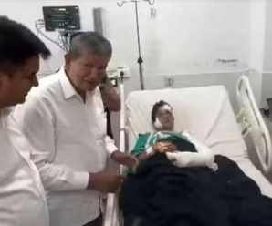 Former CM Harish Rawat reached AIIMS, met the injured to know their condition