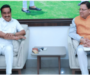 CM Dhami met Jal Shakti Minister, said- 761 MW hydropower projects should get permission