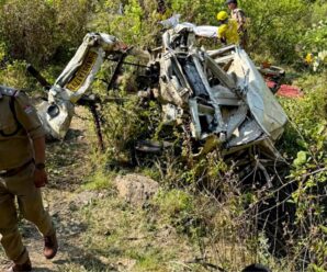 Tragedy after funeral in Uttarakhand: Vehicle falls 300 metres as driver loses control at curve, 8 killed