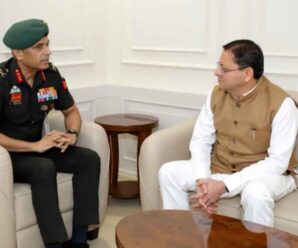 CM holds discussion with DG NCC in New Delhi