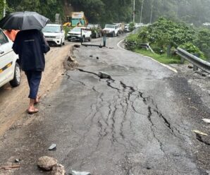 Dehradun-Mussoorie road shut after cracks appear amid heavy rains